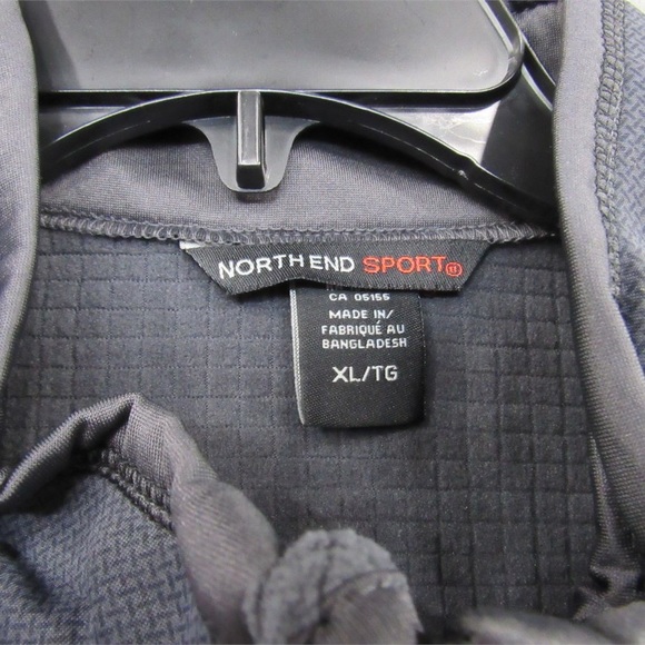 Ash City - North End Men's Pulse Textured Bonded Fleece Jacket with Print NWT - Picture 4 of 5